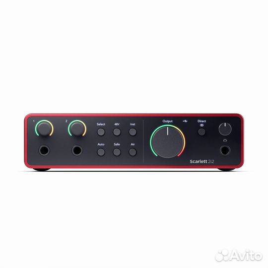 Аудиоинтерфейс Focusrite Scarlett 2i2 4th Gen