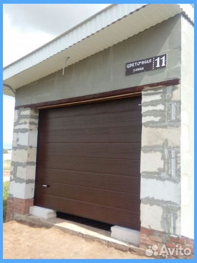 Секционные ворота