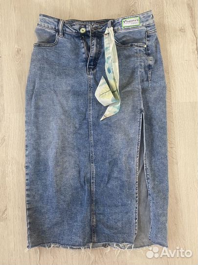 Юбка джинсовая