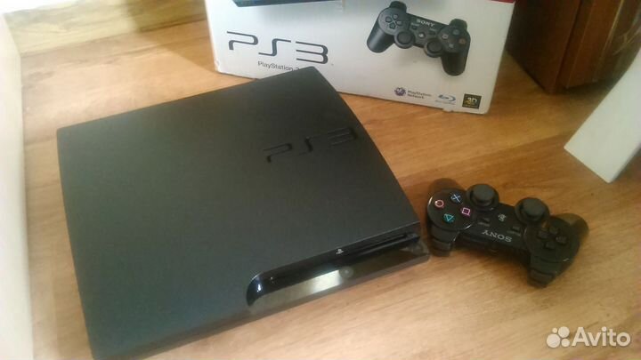 PS3 Slim 160gb+2 игры Продажа. Обмен