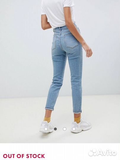 Голубые джинсы ASOS tall