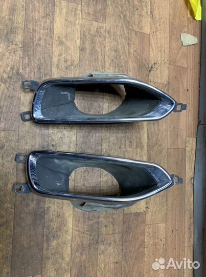 Накладки на глушитель BMW 7 G11 G12