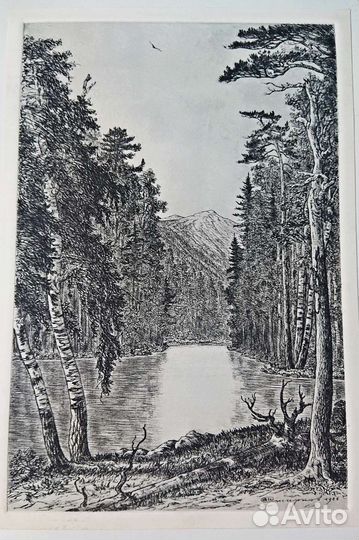 Офорты, В.И. Смирнов (70е—80е года)