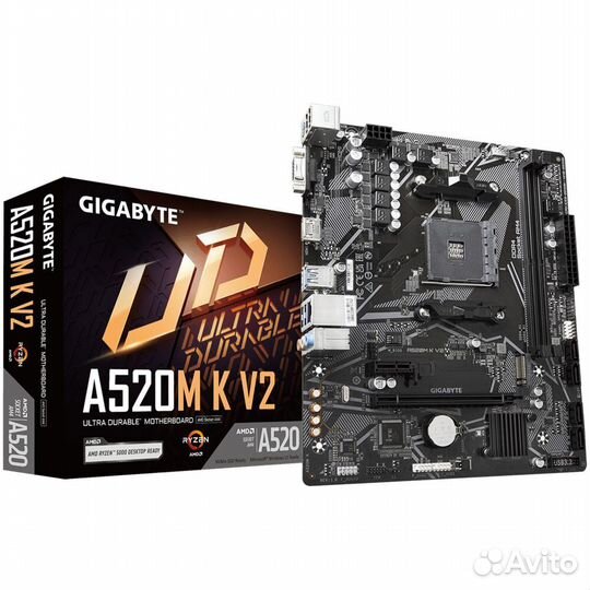 Материнская плата Gigabyte A520M K V2 #389030