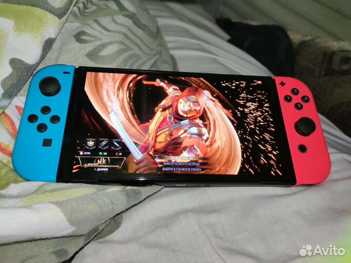 Nintendo switch oled с играми