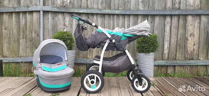 Детская коляска 3 в 1 verdi optima