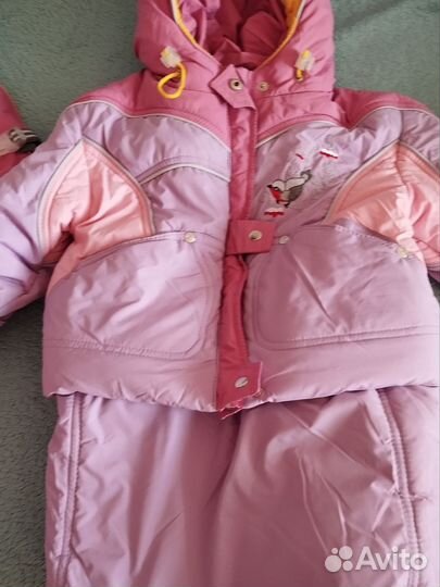 Зимний комбинезон для девочки