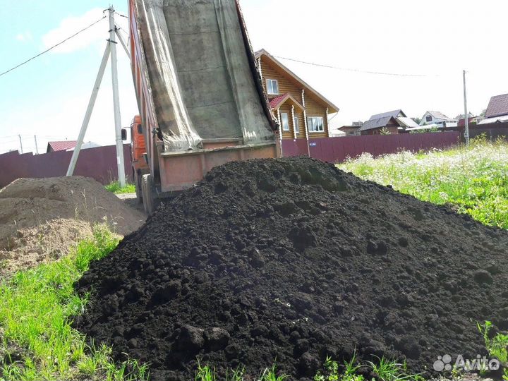 Чернозем для газона и грядок