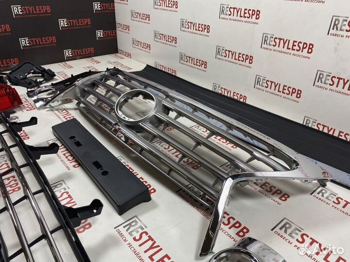 Рестайлинг Lexus LX570 c 07-12г в 12-15г PGSz2X