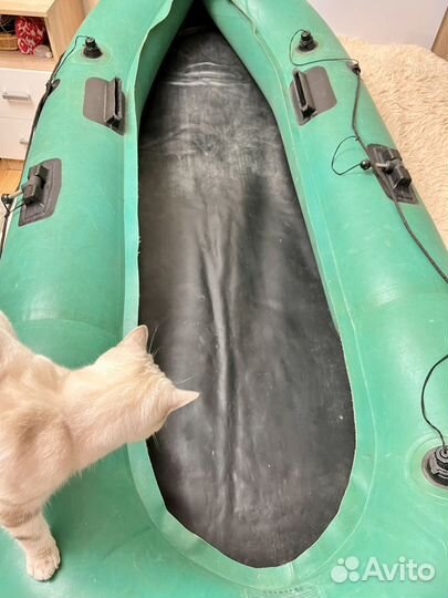 Лодка надувная резиновая бу