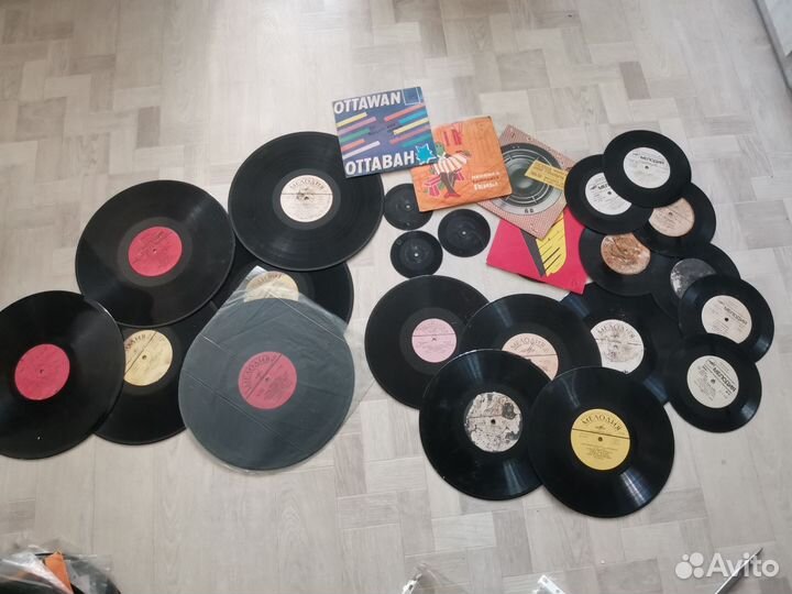 Виниловые пластинки для декора