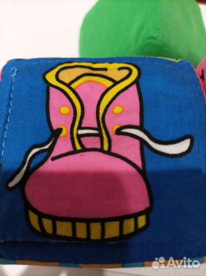 Мягкие кубики большие