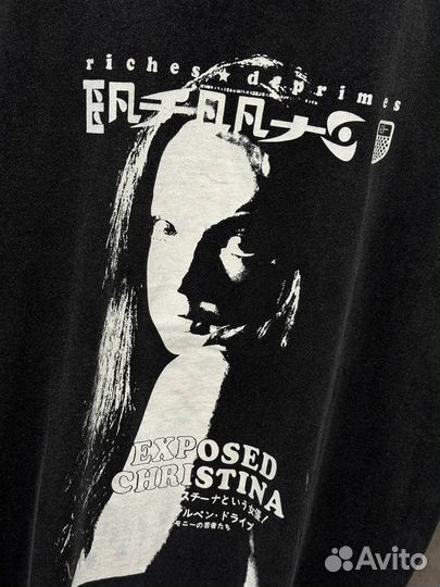 Футболка enfants riches déprimés оверсайз топовая