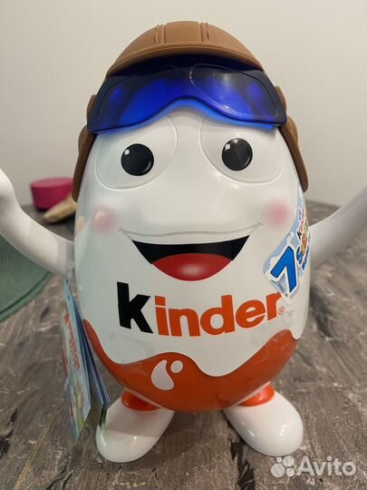 Большой редкий Kinder surprize Киндер 7 яиц