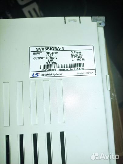 Преобразователь частоты LS (не работает)