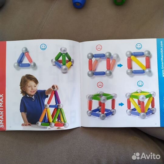 Магнитный конструктор Smartmax 25 дет