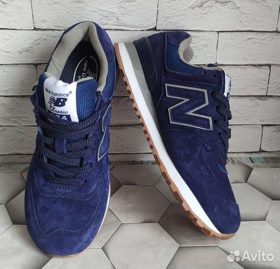 Кроссовки замшевые для девочек NEW balance 574