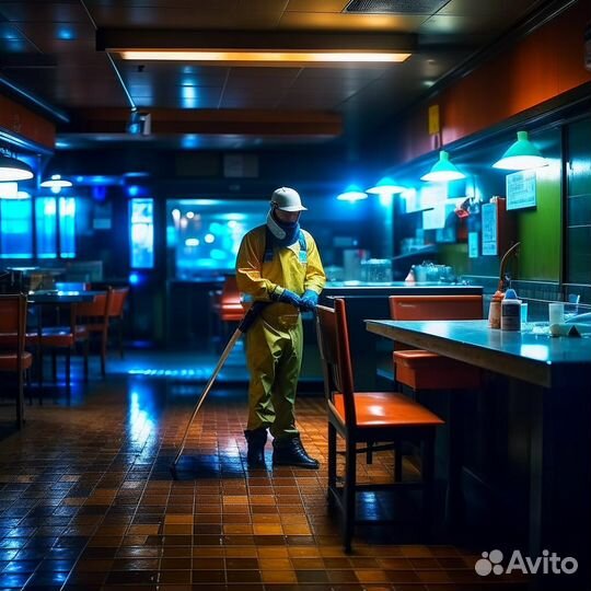 Уборщик в ночь