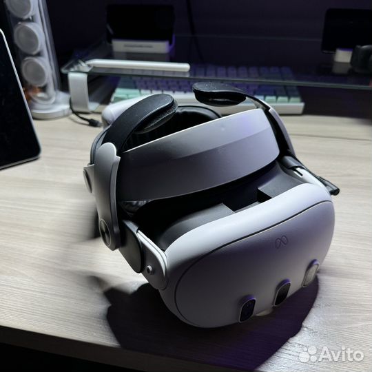 Oculus Quest 3 128 GB с креплением Bobovr M3 Pro