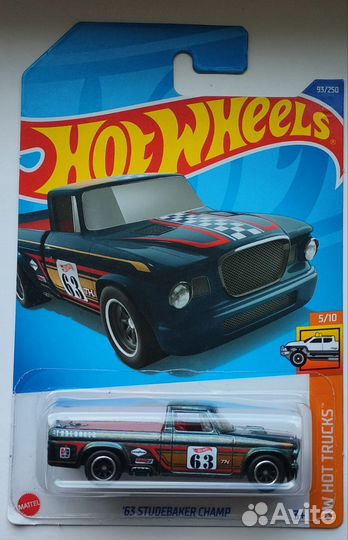 Hot wheels 63 studebaker champ sth