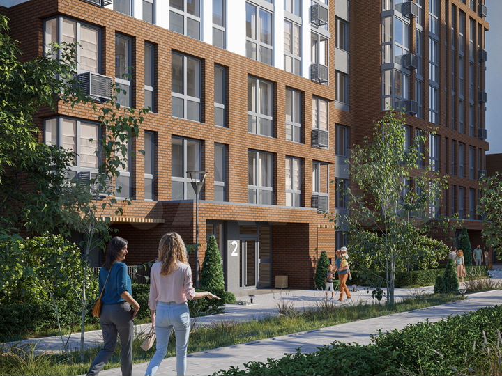 2-к. квартира, 50,3 м², 12/13 эт.