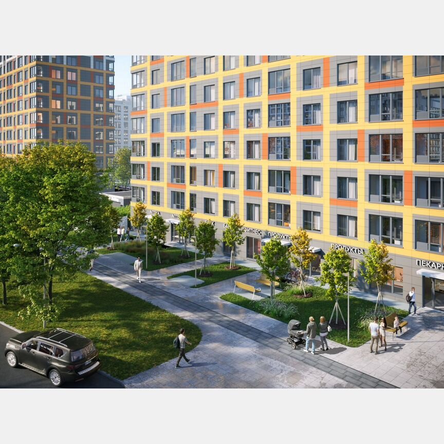 1-к. квартира, 39,1 м², 4/12 эт.