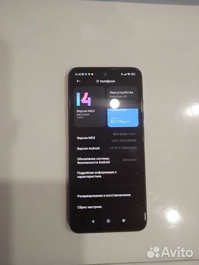 Xiaomi redmi note 10s 6/64