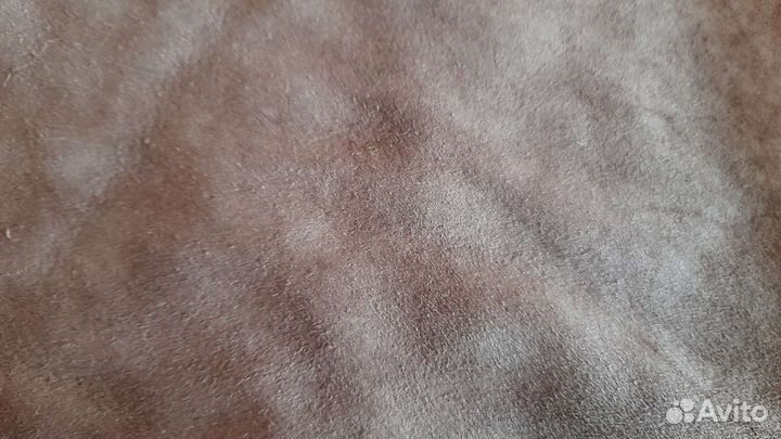 Мех цигейка полированная, Италия,лоскут 75 на 38см