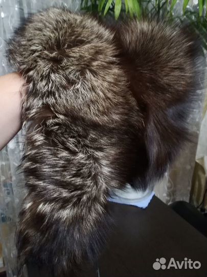 Шапка зимняя. Чернобурка