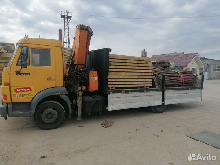 Аренда и услуги манипулятора, стрела 5 т, 9 м, борт 5 т, 5.3 м