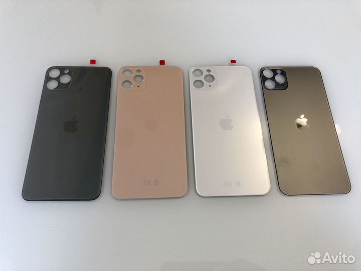 Стекло корпуса iPhone 11 Pro Max (задняя крышка)