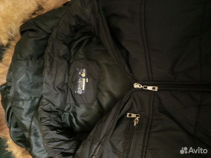 Пуховик зимний мужской