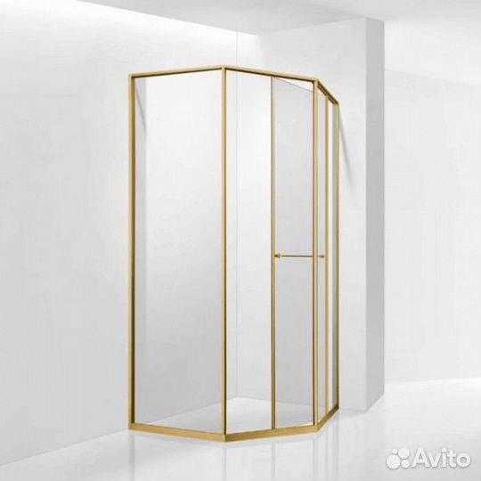 Душевой уголок RGW Stilvoll SV-82Gb L 90x90 прозрачный