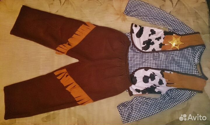 Костюм Ковбоя 4 5 6 лет, есть шляпы
