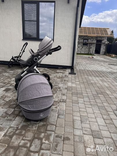 Коляска stokke trailz 2 в 1
