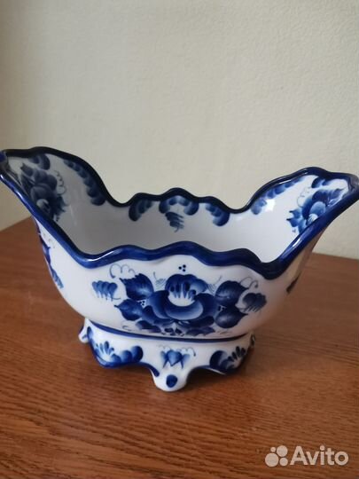 Конфетница гжель