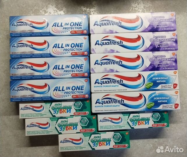 Зубная паста aquafresh