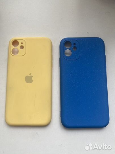 Чехол на iPhone 11 б/у 2 шт