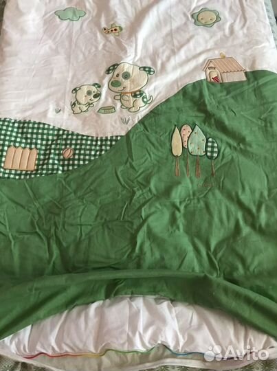 Детское одеяло в кроватку