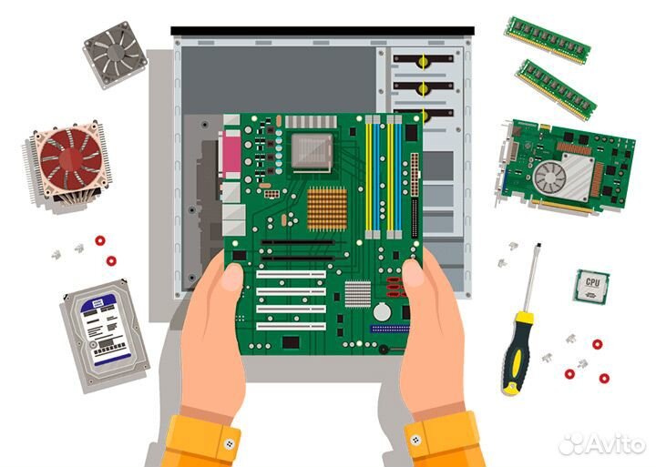 Сборка пк установка виндоус