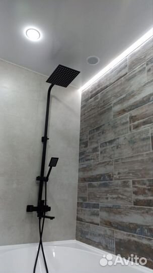 Ремонт ванных комнат и санузла пвх панели и плитка