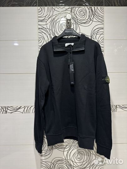 Stone island свитшот 1/4 зип олд мани оригинал