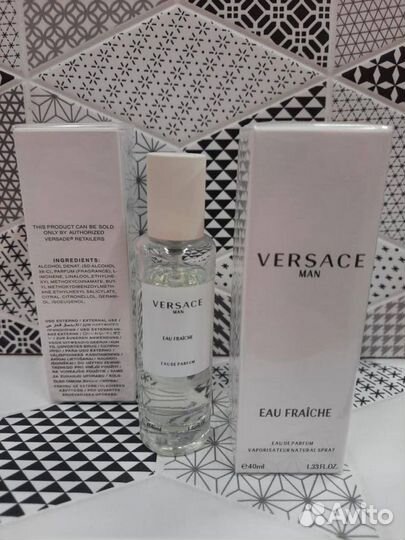 Парфюм Versace Man Eau Fraiche 40 ml