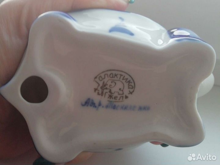 Черепаха гжель автор Москаленко