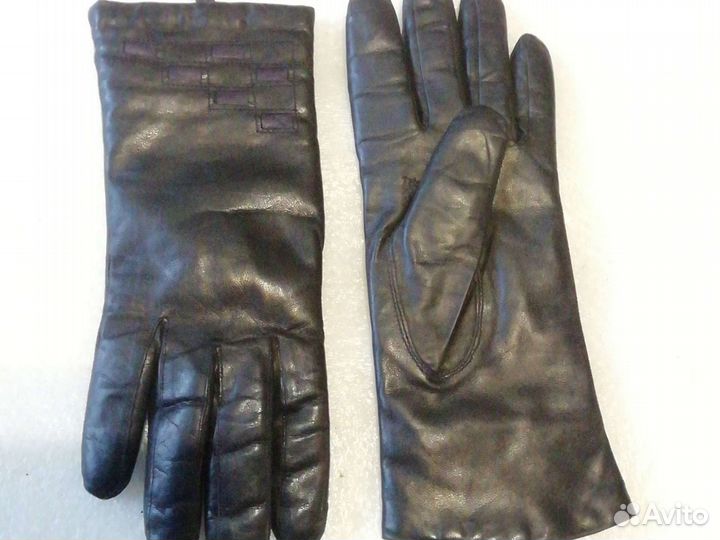 Перчатки натуральная кожа