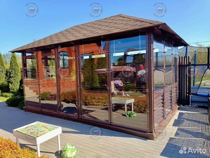 Мягкие окна до - 40 от дождя ветра и мороза