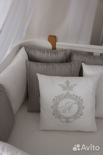 Бортики в детскую кроватку