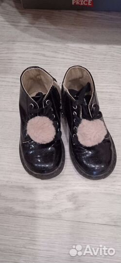 Ботинки для девочки 22 размер весна