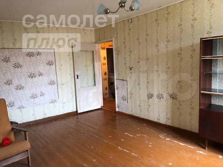 3-к. квартира, 52,5 м², 2/2 эт.