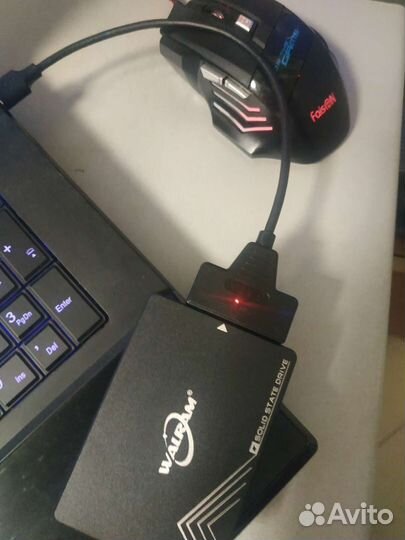 Кабель SATA USB 3 6Гбит/сек